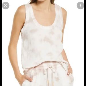 Faherty Dream Cotton Gauze Tank Ventura Tie Dye Size XLARGE NWT fits like large